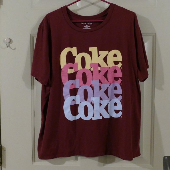 Coke T-Shirt by Love Tribe 3X - Picture 5 of 5